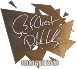 Sticker | f0rest | Cologne 2016 image