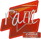 Sticker | rain | Atlanta 2017 image