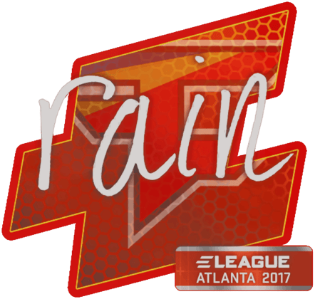 Sticker | rain | Atlanta 2017