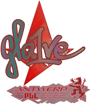 Sticker | gla1ve (Olografico) | Anversa 2022
