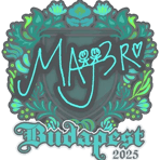 Sticker | MAJ3R | Budapest 2025
