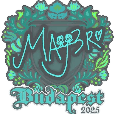 Sticker | MAJ3R | Budapest 2025
