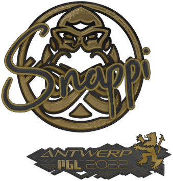 Sticker | Snappi（黃金）| Antwerp 2022
