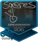 Sticker | seang@res (Foil) | Cluj-Napoca 2015