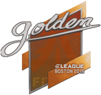 Sticker | Golden | Boston 2018 image