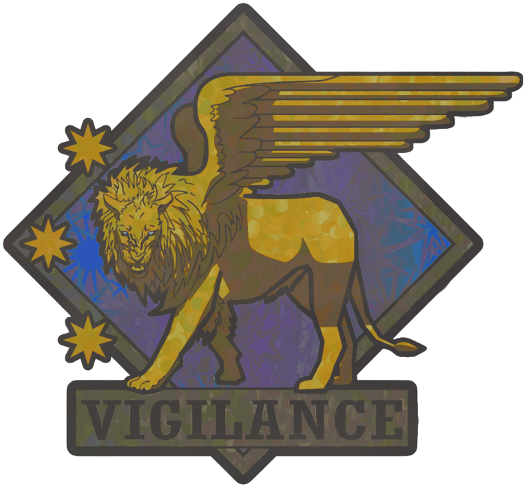 Preview image 1 of Sticker | Vigilance (Holo)
