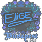 Sticker | EliGE | Budapest 2025 Sticker | EliGE | Budapest 2025 image