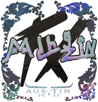 Sticker | mlhzin (Olografico) | Austin 2025