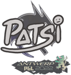 Sticker | Patsi | Antwerp 2022