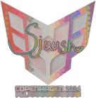 Sticker | sjuush (Holo) | Copenhagen 2024 image