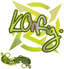 Sticker | k0nfig (Holo) | Paris 2023 image