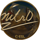 Sticker | nitr0 (Gold) | Katowice 2019 image
