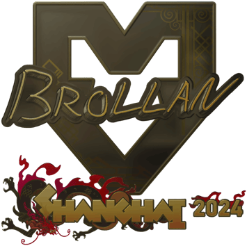 Sticker | Brollan (Gold) | Xangai 2024