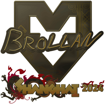 Sticker | Brollan (kulta) | Shanghai 2024