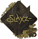 Sticker | slaxz- (Gold) | Rio 2022 image