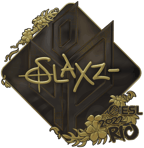 Sticker | slaxz- (Gold) | Rio 2022