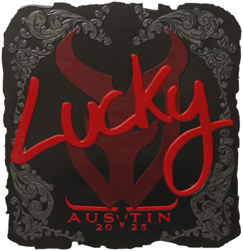 Sticker | Lucky (Foil) | Austin 2025