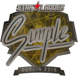 Sticker | s1mple (Foil) | Berlin 2019