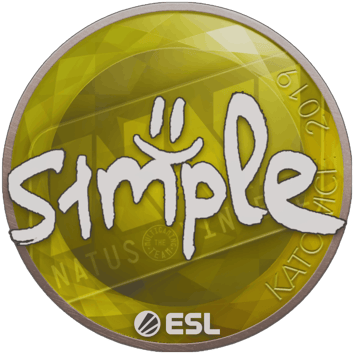 Sticker | s1mple | 카토비체 2019