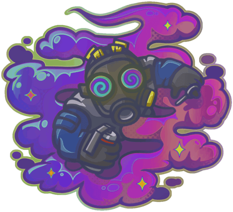 Sticker | Get Smoked (ホログラム)