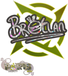 Sticker | Brollan (Glitter) | Paris 2023