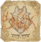 Sticker | Snax | Austin 2025 image