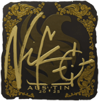 Sticker | NiKo (Gold) | Austin 2025