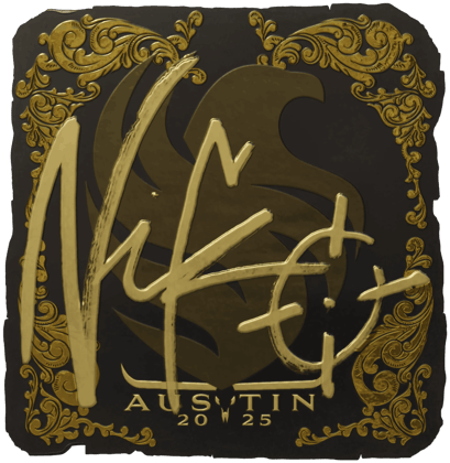 Sticker | NiKo (kulta) | Austin 2025