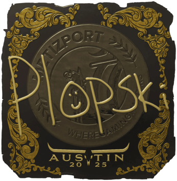Sticker | Plopski (or) | Austin 2025