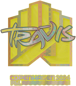 Sticker | TRAVIS (Holo) | Copenhagen 2024