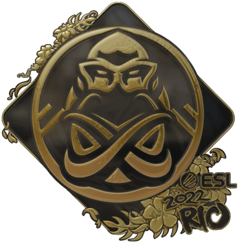 Sticker | ENCE (ทอง) | Rio 2022