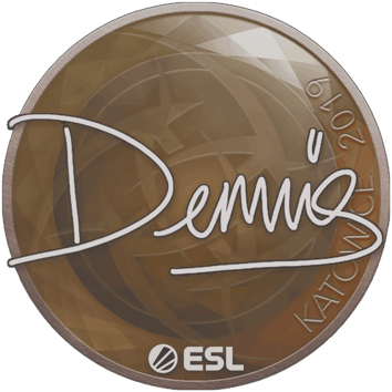 Sticker | dennis | Katowice 2019