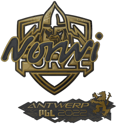 Sticker | Norwi(금박) | 안트베르펜 2022