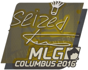 Sticker | seized | MLG Columbus 2016 image