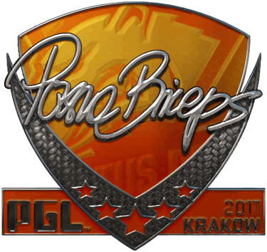 Sticker | pashaBiceps (Foil) | Krakow 2017