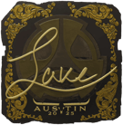 Sticker | Lake (Gold) | Austin 2025 image