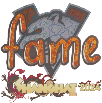 Sticker | fame (Holo) | Xangai 2024