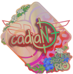 Sticker | cadiaN (Holo) | Rio 2022