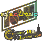 Sticker | electroNic (Holo) | Stockholm 2021 Sticker | electroNic (Holo) | Stockholm 2021 image