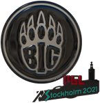 Sticker | BIG (Foil) | Stockholm 2021