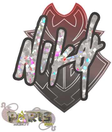 Sticker | NiKo(闪耀)| 2023年巴黎锦标赛