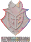 Sticker | G2 Esports (Holo) | Copenhagen 2024 Sticker | G2 Esports (Holo) | Copenhagen 2024 image