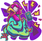 Sticker | No Time image