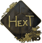 Sticker | HexT (Gold) | Rio 2022 image