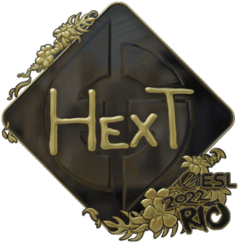 Sticker | HexT (ทอง) | Rio 2022