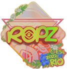 Sticker | ropz (Holo) | Rio 2022 Sticker | ropz (Holo) | Rio 2022 image