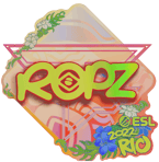 Sticker | ropz (Holo) | Rio 2022