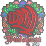 Sticker | cobra (Embroidered) | Budapest 2025
