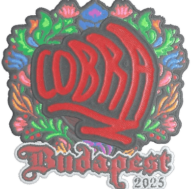 Adesivo | cobra (Ricamato) | Budapest 2025