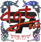 Sticker | dgt (Holo) | Austin 2025 image